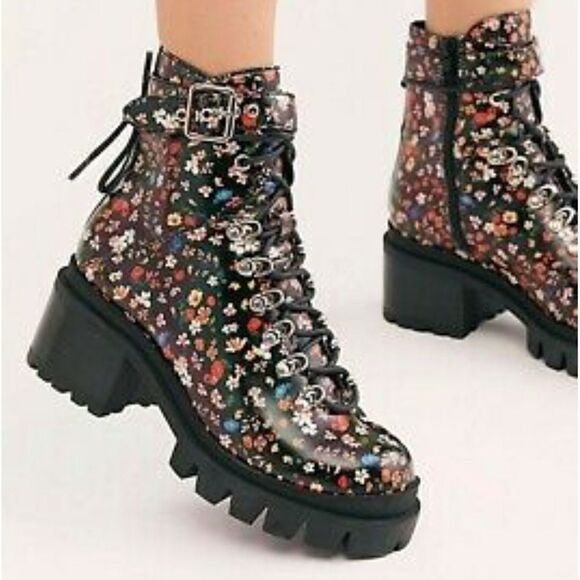 Free People Jeffrey Campbell Floral size 6.5 and 9 - Picture 6 of 9